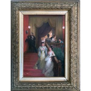 Entracte au théâtre Jules Massé (1825/1899)