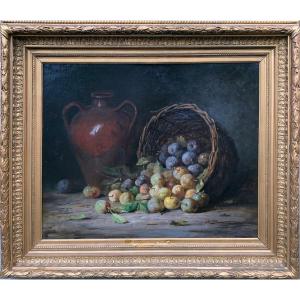 Still Life Signed Eugène Claude – 1841/1923