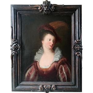 Dame de qualité– Entourage de Alexis Grimou (1678/1733)