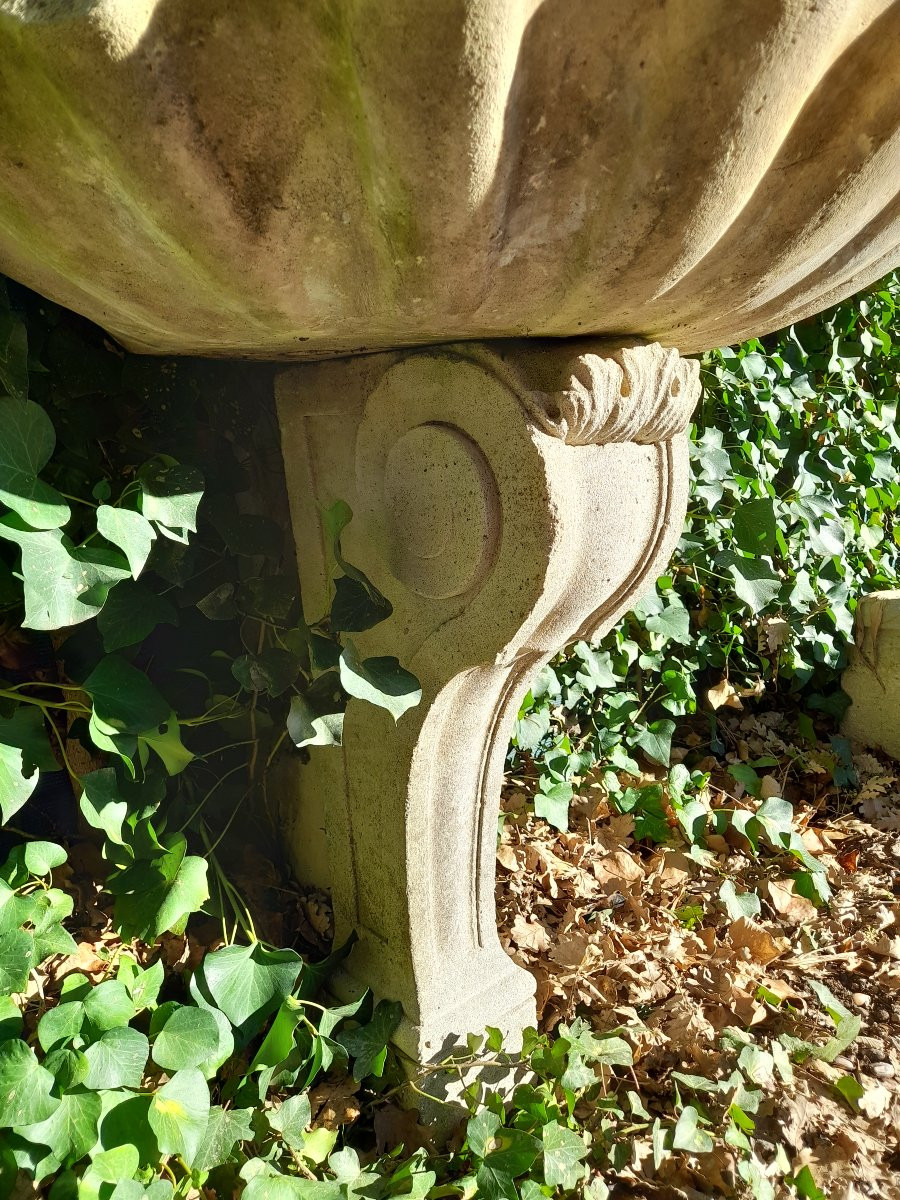 Fontaine d'applique en pierre -photo-3