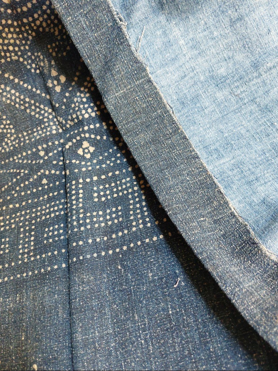 Textile Début XXe Chine Indigo-photo-1