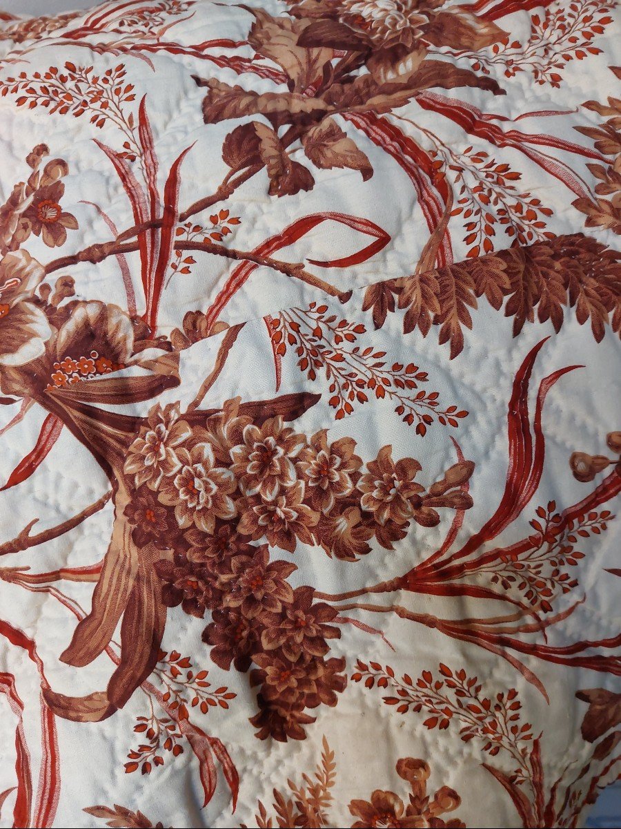 Couverture Piquée d'époque XIXe -photo-2