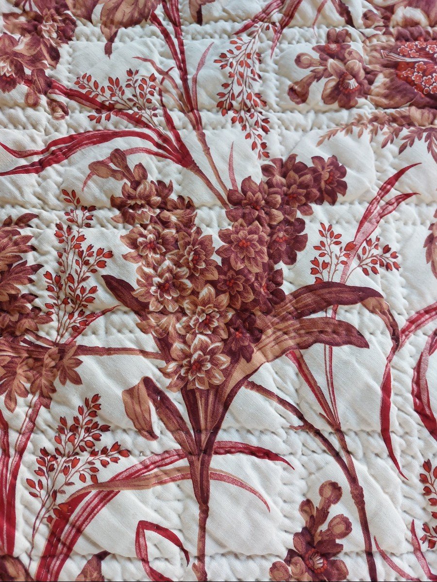 Couverture Piquée d'époque XIXe -photo-3