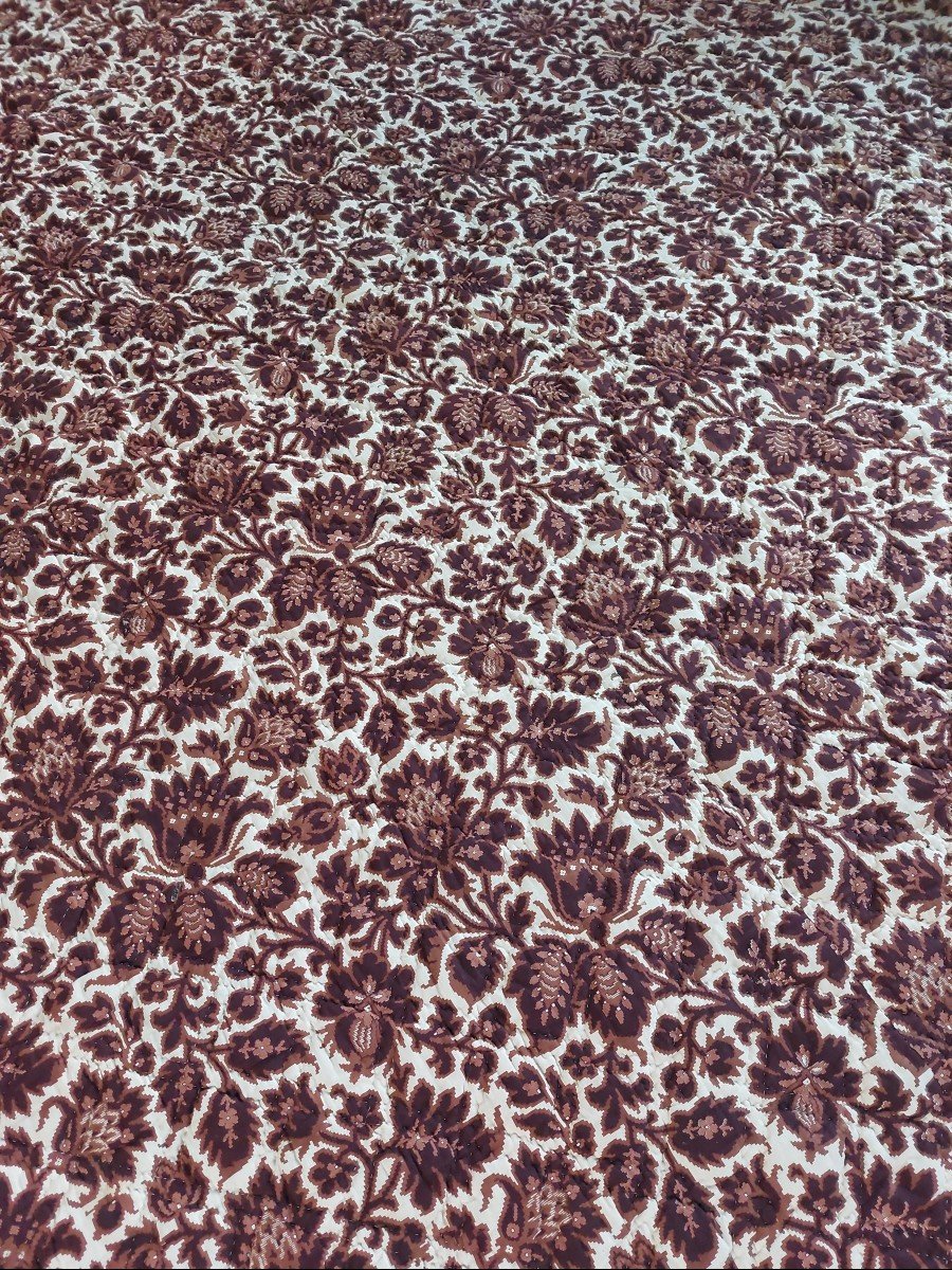 Couverture Piquée d'époque XIXe -photo-4