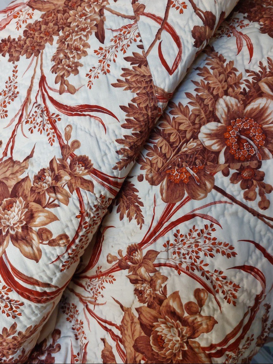 Couverture Piquée d'époque XIXe 