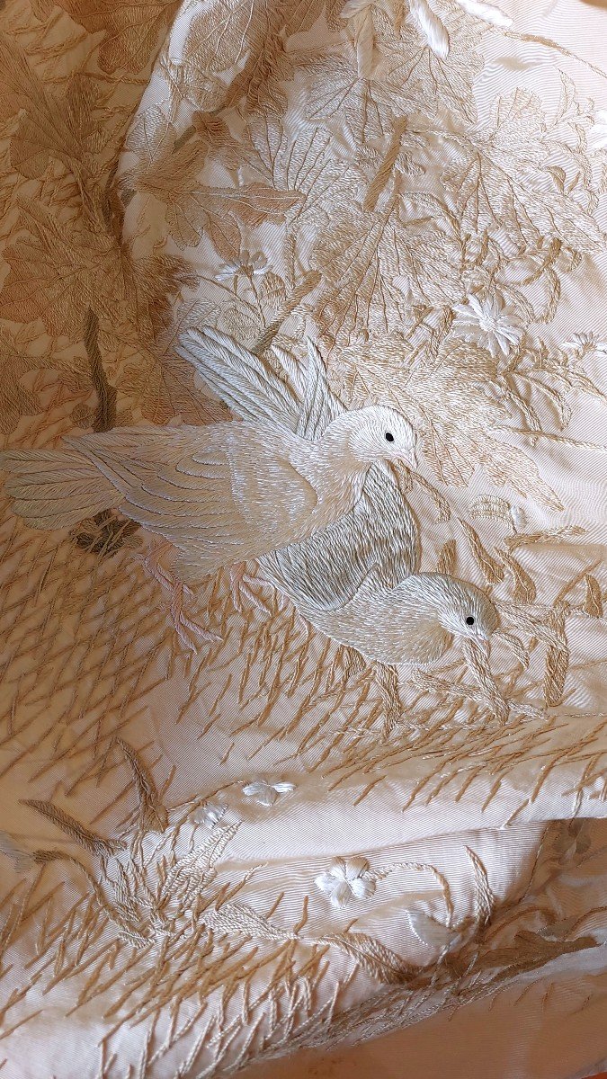 Grande Broderie Japon XXe