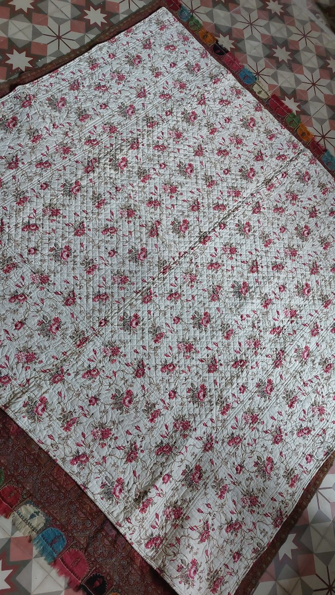 Courtepointe XIXe imprimée -photo-2