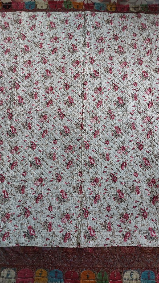 Courtepointe XIXe imprimée -photo-3