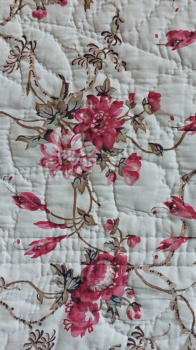 Courtepointe XIXe imprimée -photo-4