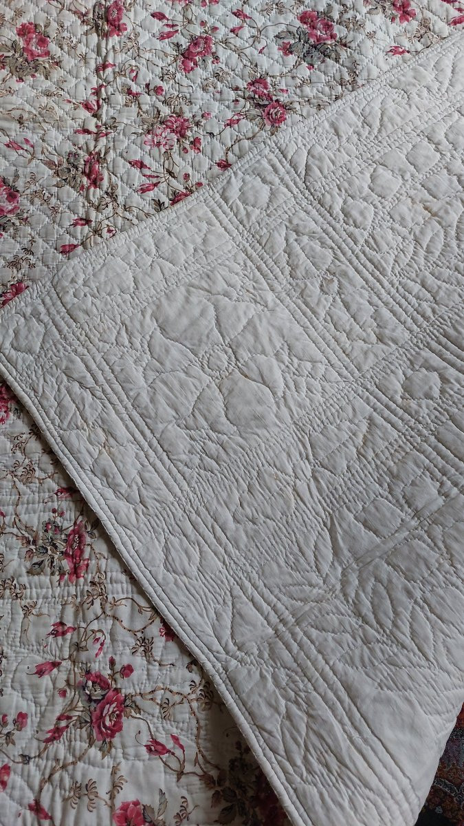 Courtepointe XIXe imprimée -photo-3