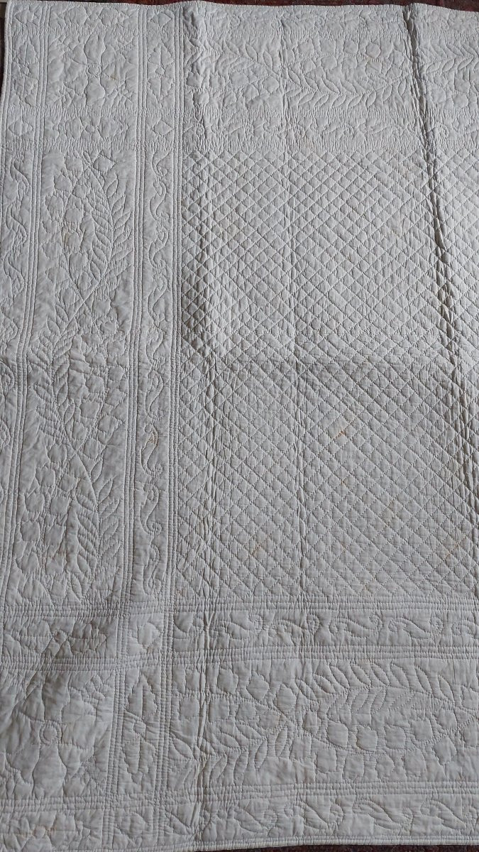 Courtepointe XIXe imprimée -photo-4