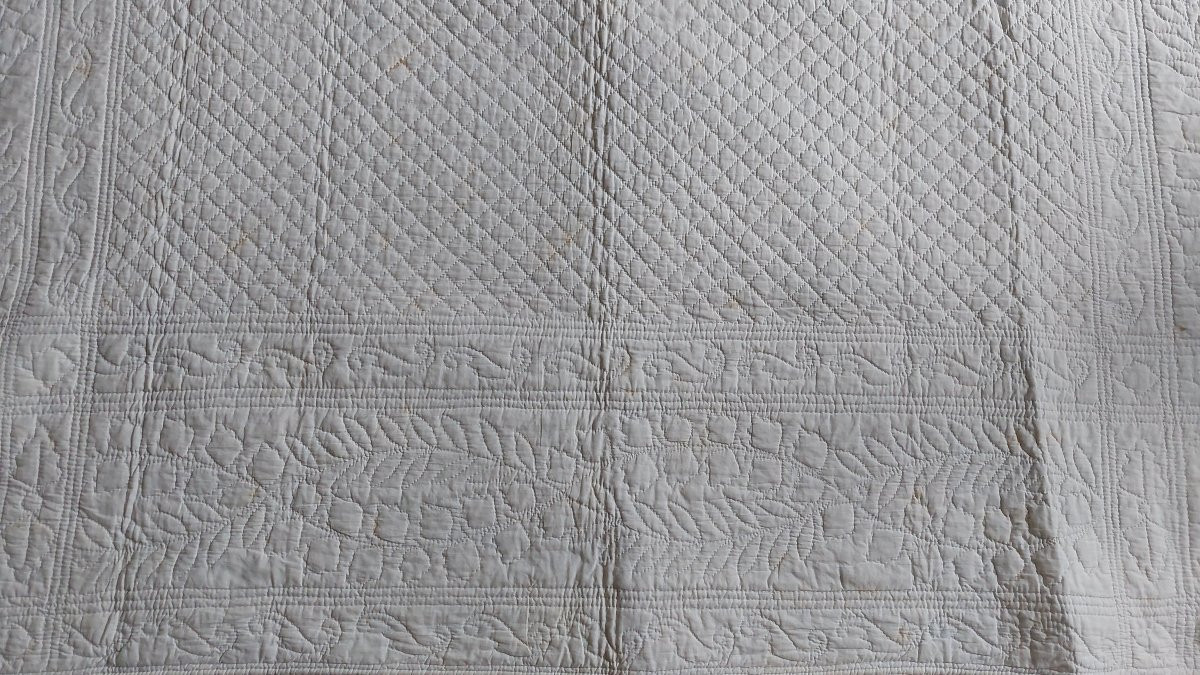 Courtepointe XIXe imprimée -photo-7