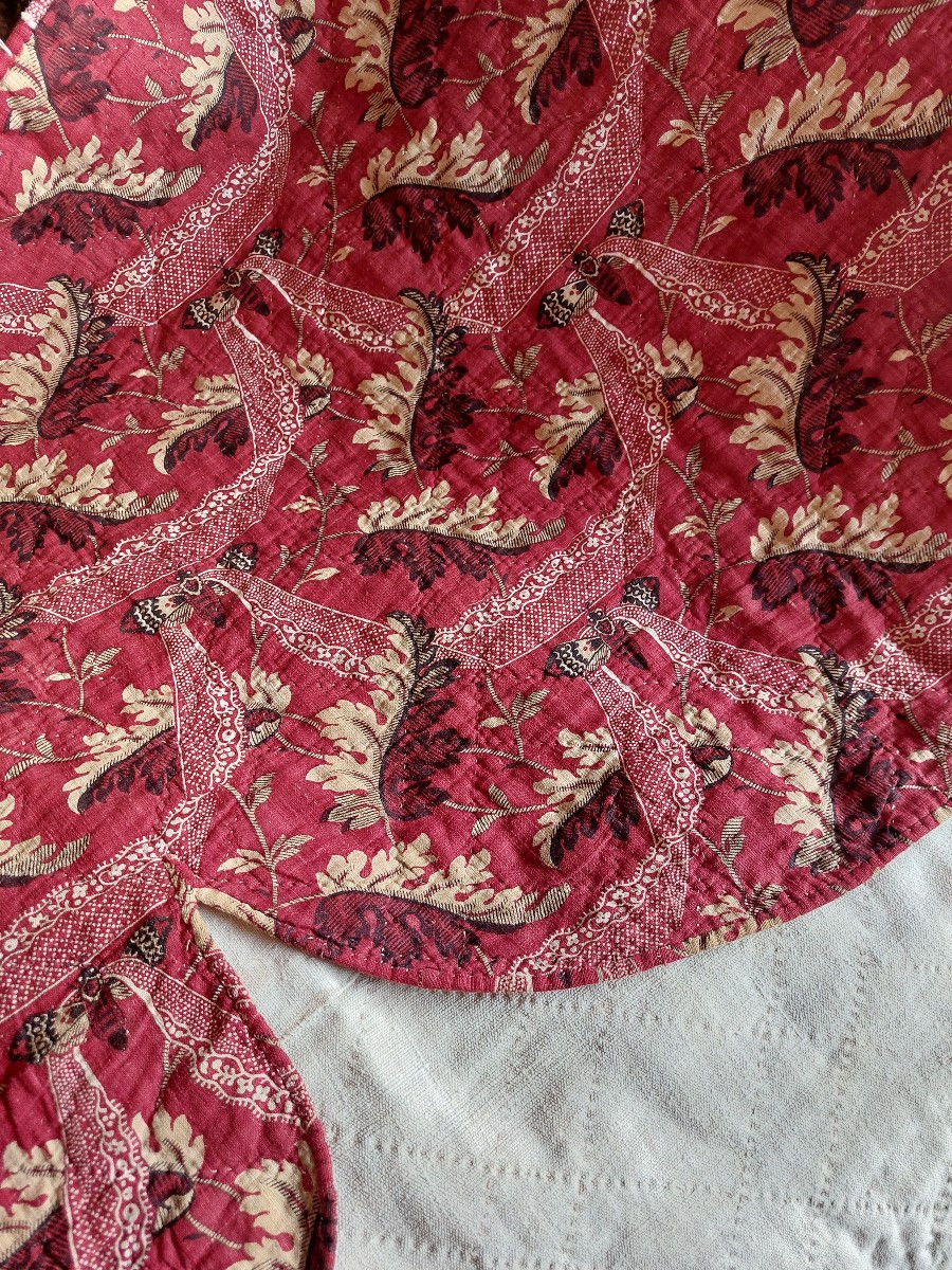 Toile imprimée époque XVIIIe pièce 2-photo-2