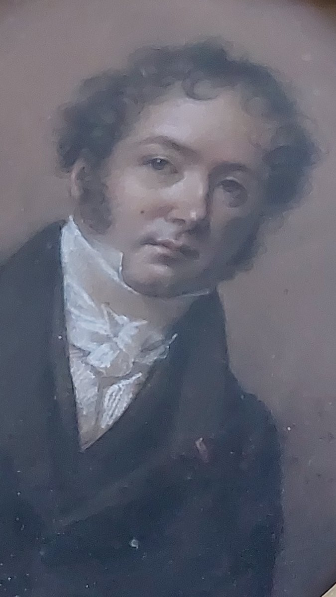 Portrait Of A Man Drawing From The 19th Century -photo-5
