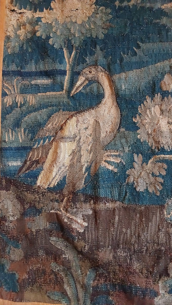 Tapisserie Aubusson XVIIIe verdure 