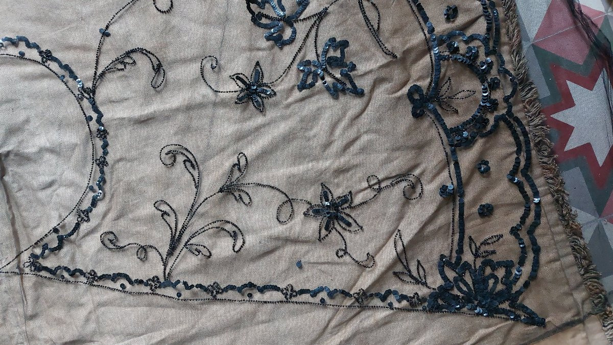 Broderie tulle début XXe -photo-4