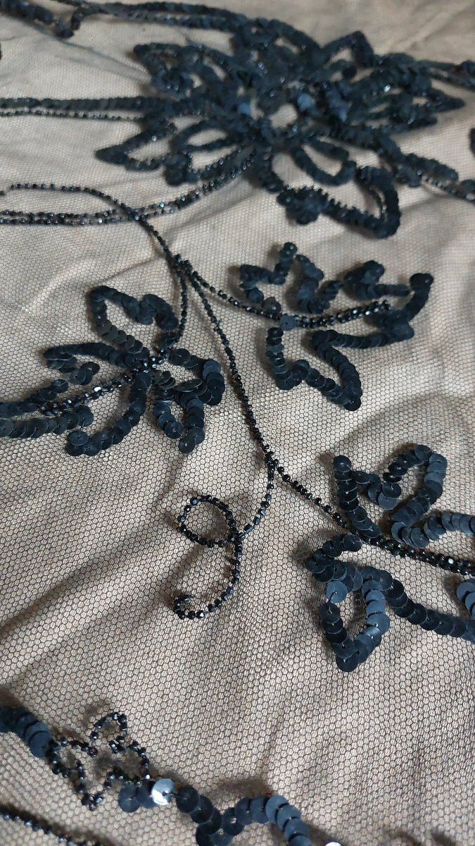 Broderie tulle début XXe -photo-2