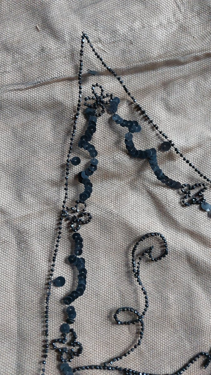 Broderie tulle début XXe -photo-3