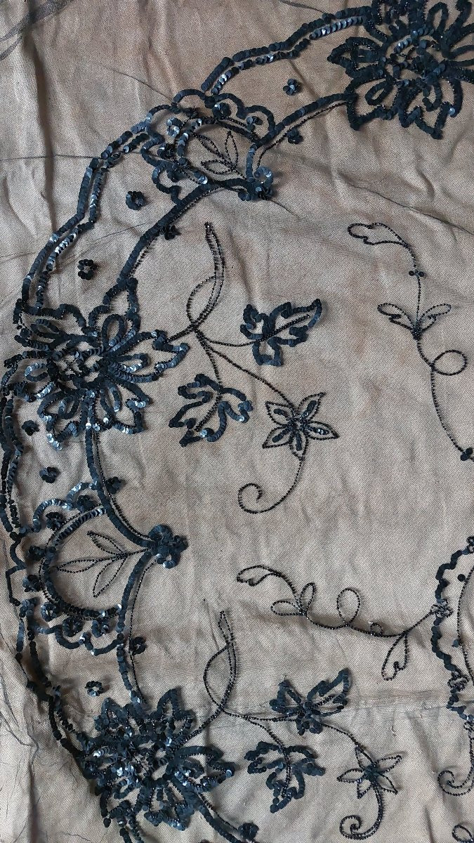 Broderie tulle début XXe -photo-4
