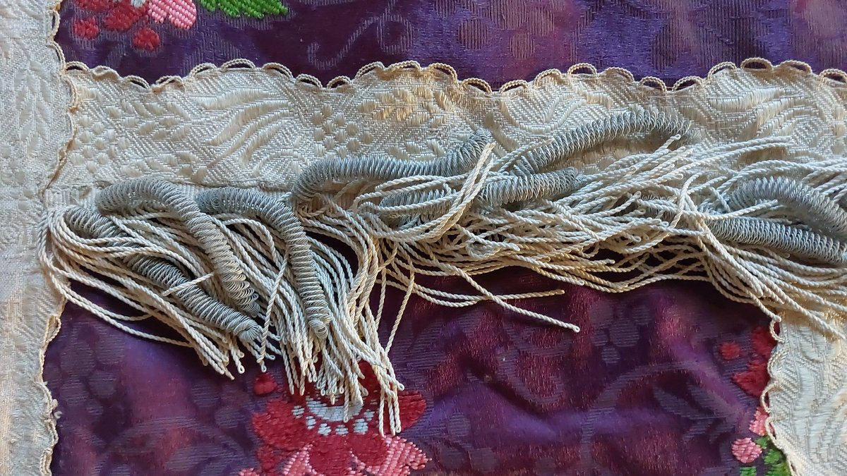 Restoration Brocaded Silk Cope -photo-3