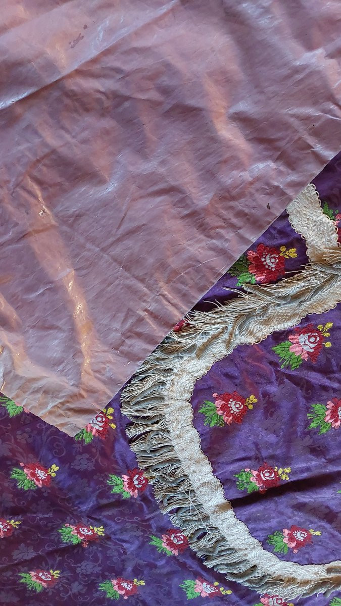 Restoration Brocaded Silk Cope -photo-4