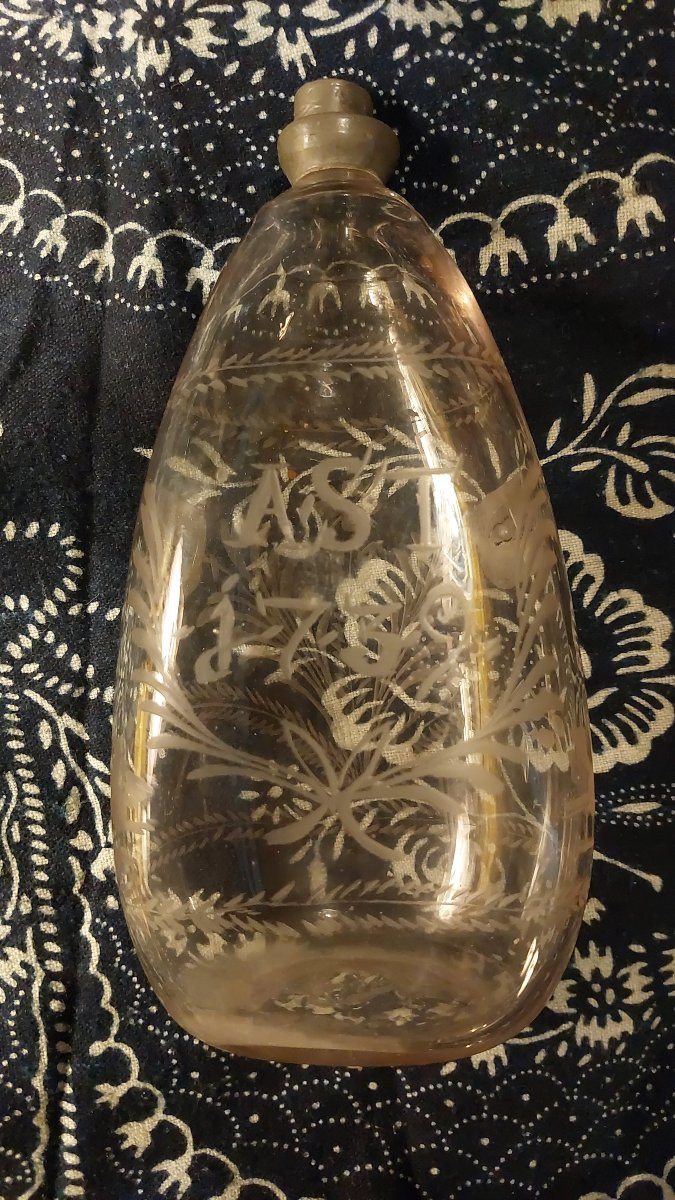 Engraved Glass Baby Bottle 1739 -photo-4