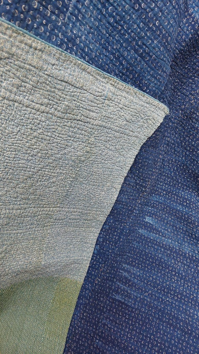 Indigo Quilt 18th Century Provence -photo-3