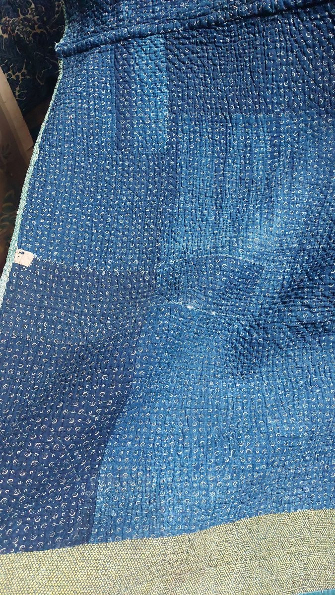 Indigo Quilt 18th Century Provence -photo-6