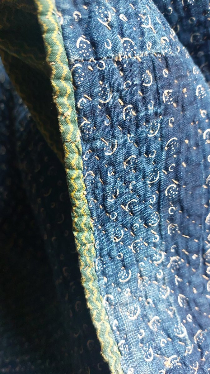 Indigo Quilt 18th Century Provence -photo-7