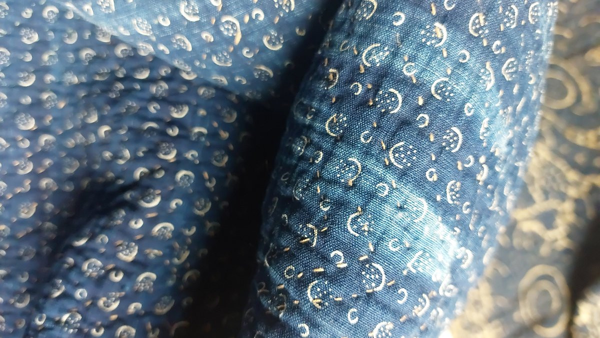 Indigo Quilt 18th Century Provence -photo-8