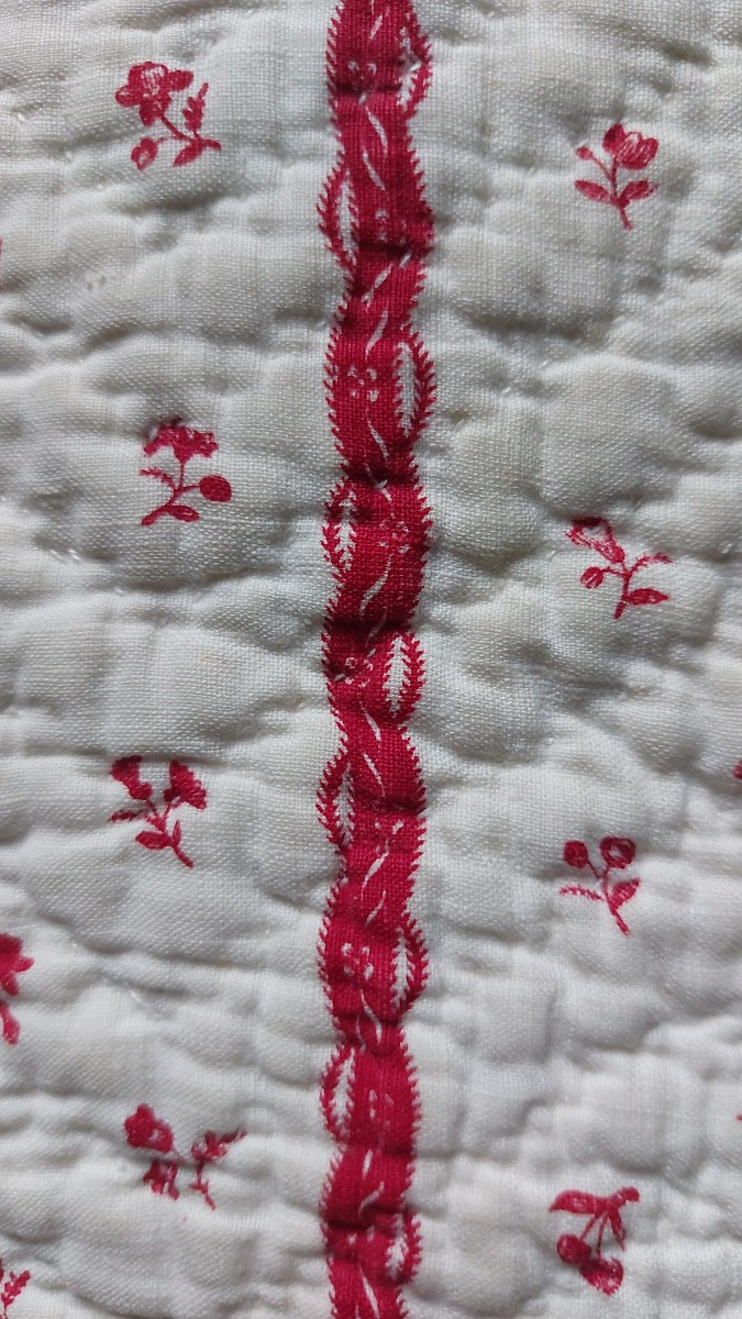 Courtepointe époque XIXe lapin-photo-1