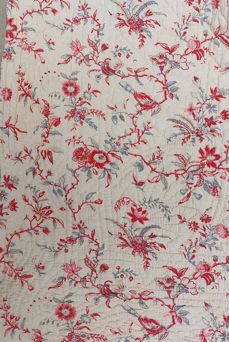 Quilted Cover, 19th Century Birds-photo-2