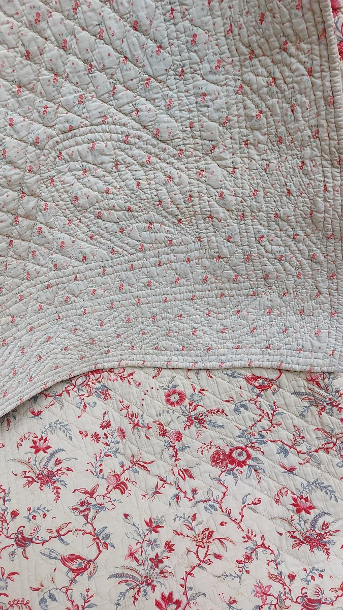 Quilted Cover, 19th Century Birds-photo-1