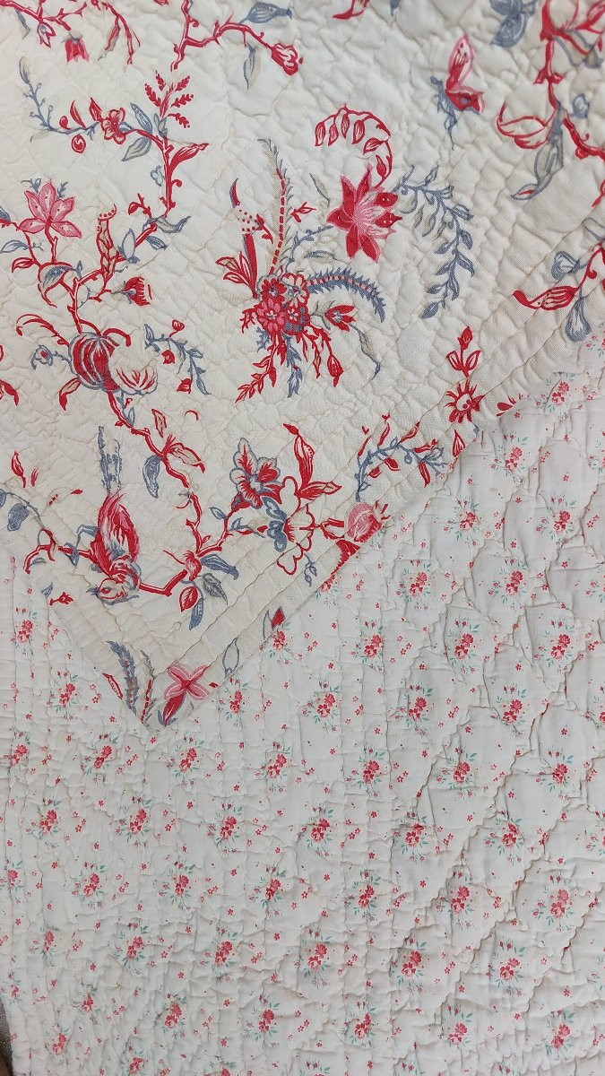 Quilted Cover, 19th Century Birds-photo-2