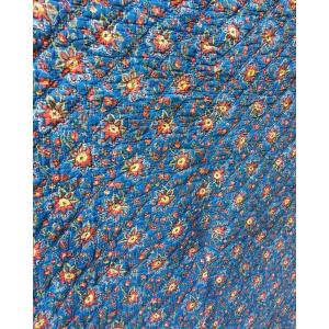 Court Pointe Early Nineteenth Indigo And Flower Print