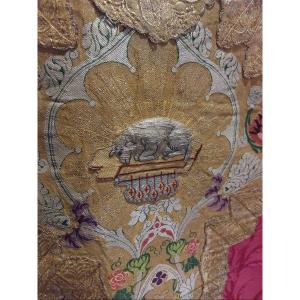 19th Century Silk Chasuble