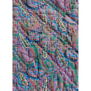 Couverture piquée XIXe Napoléon 3