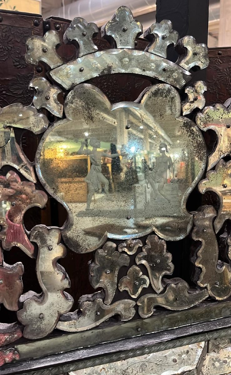 Pair Of Venetian Mirrors-photo-4