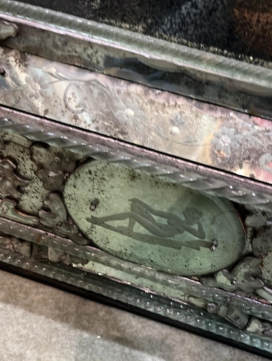 Pair Of Venetian Mirrors-photo-2