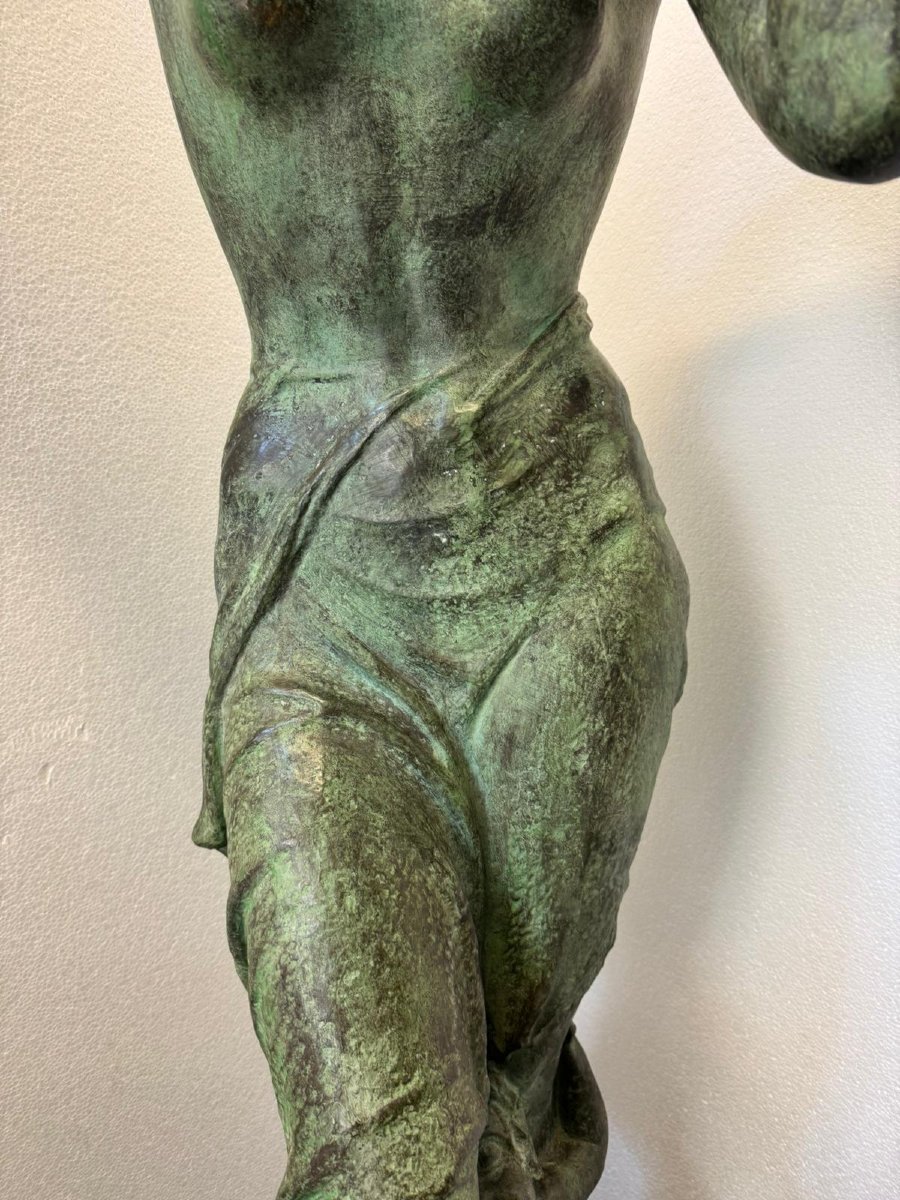 Bronze Sculpture, Giovanni Riva (turin, 1890-1973)-photo-4