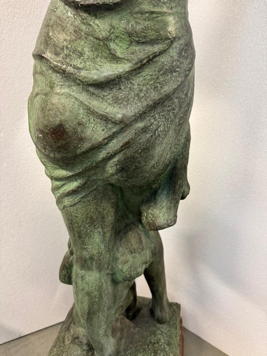 Bronze Sculpture, Giovanni Riva (turin, 1890-1973)-photo-8