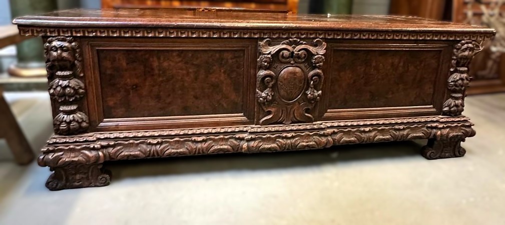 Walnut Chest, 17th Century