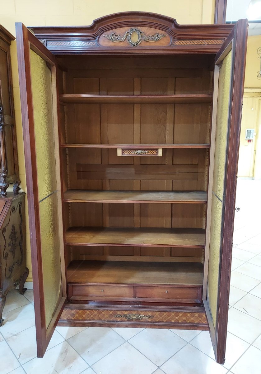 Bibliothèque à deux portes du XXe siècle-photo-2