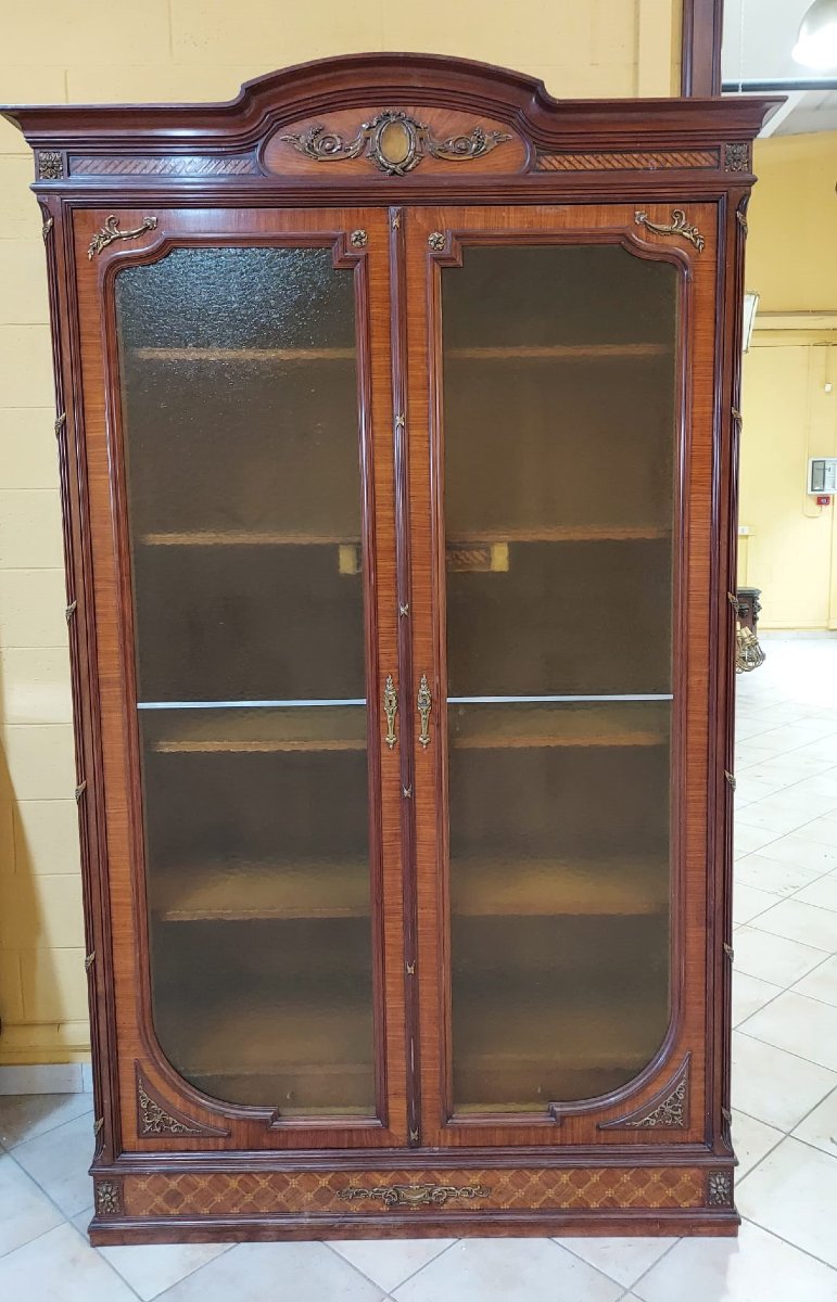 Bibliothèque à deux portes du XXe siècle-photo-1