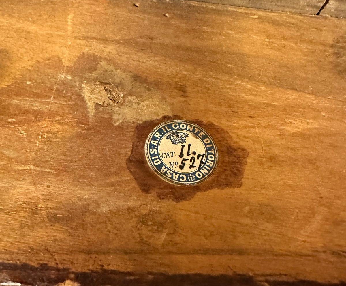 Paire de tables, Piémont, XVIIe siècle-photo-3