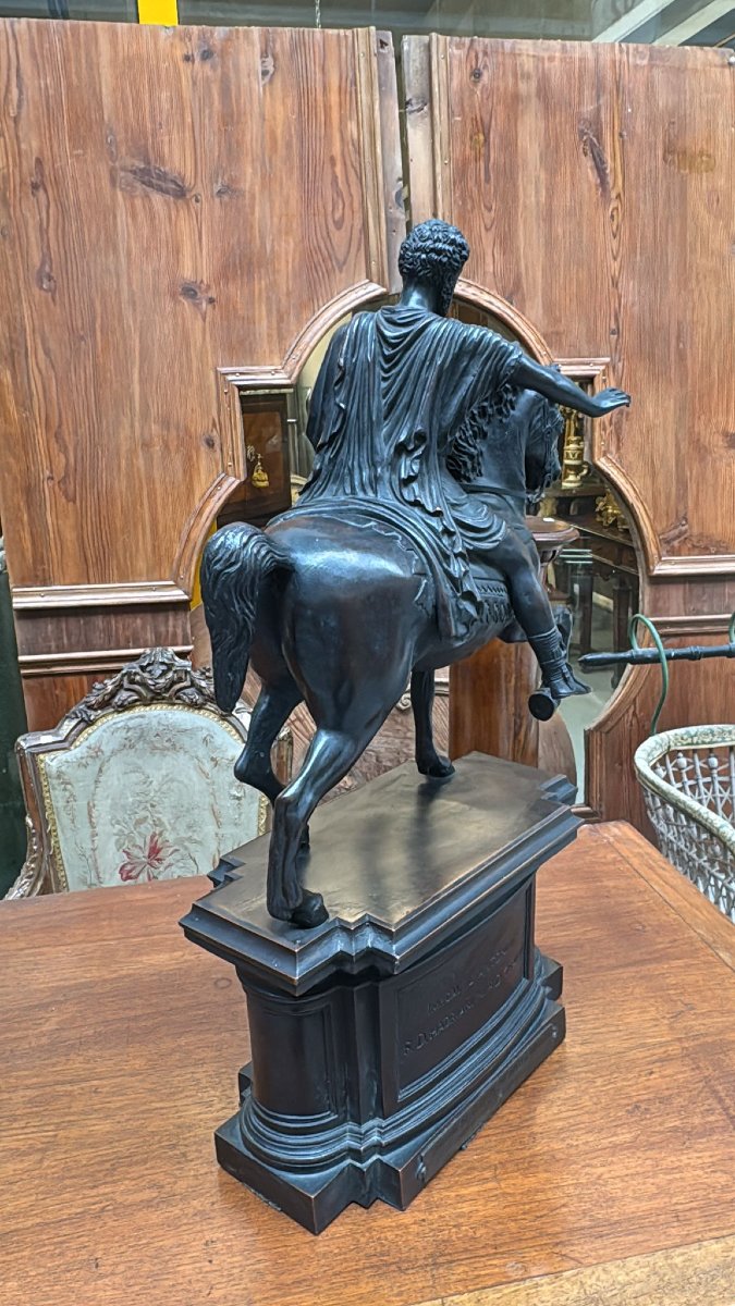  Bronze Depicting Marcus Aurelius-photo-3