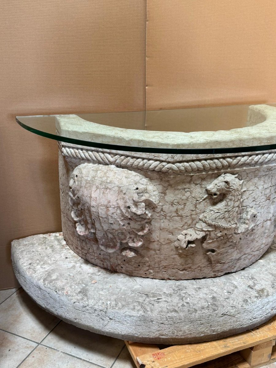 Console Table, Italy, 19th Century -photo-2