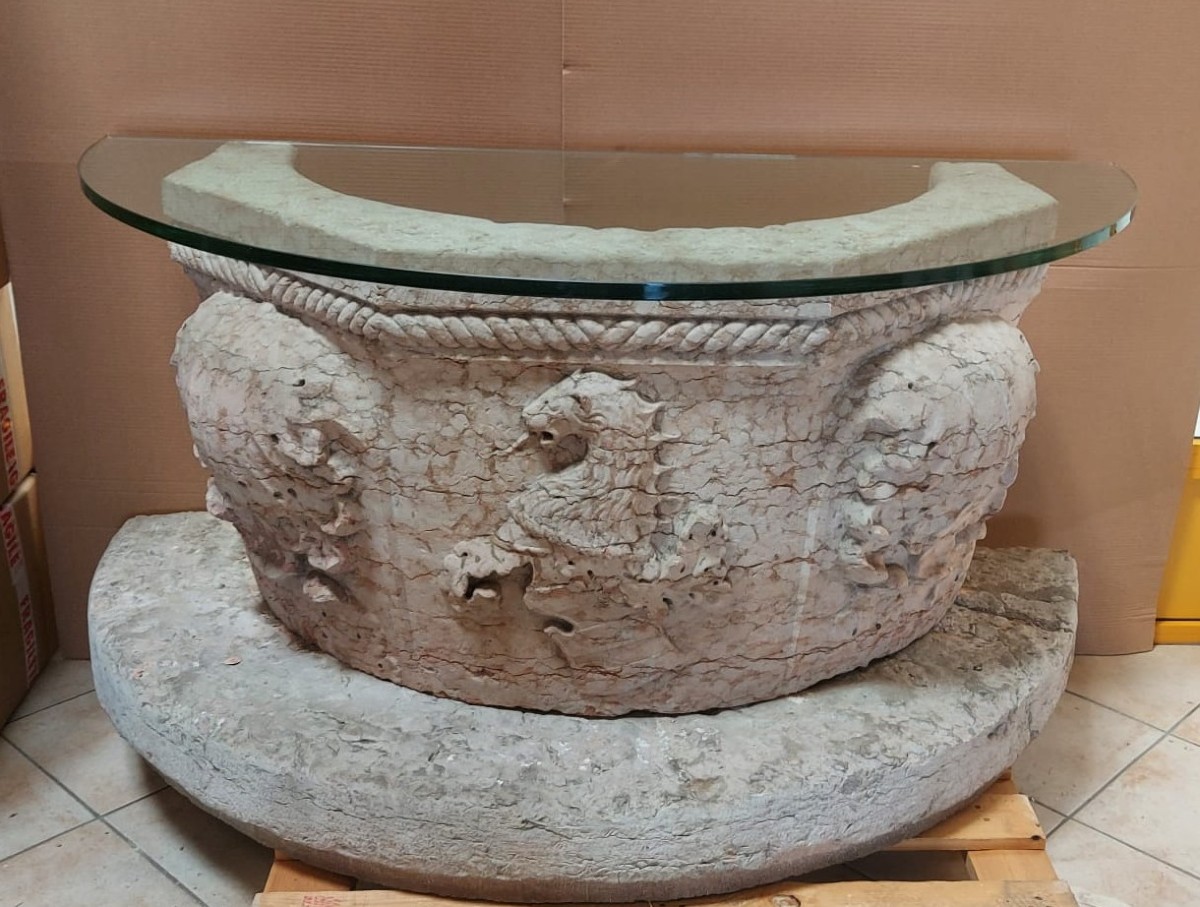 Console Table, Italy, 19th Century 