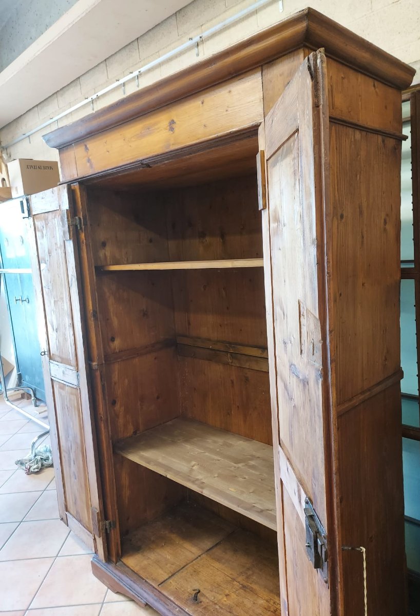 Two-door Pine Wardrobe-photo-4