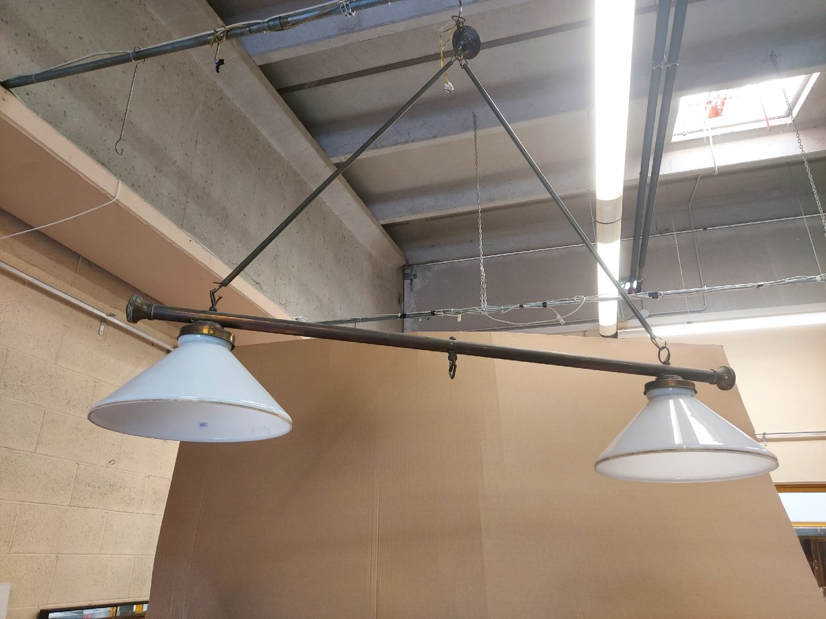 Two-light Billiard Table Chandelier-photo-4